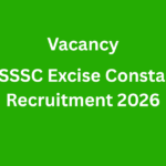 UPSSSC Excise Constable Recruitment 2026